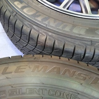 夏14インチ 2019年【~95％富山】4本☆美品☆ パッソ ノート フィット ヴィッツ デミオ コルト サクシード プロボックス ロードスター 175/65Ｒ14 ダンロップ