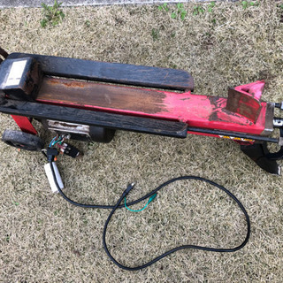 【中古】電動　薪割り機