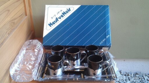 新品　Neufve Noir ヌーブ ノアール コーヒーセット 5客