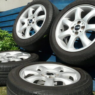 ● タイヤホイールセット ● 195/55/16 ● BMW MINIミニクーパーS(R53) 純正 ● 16インチ ●　