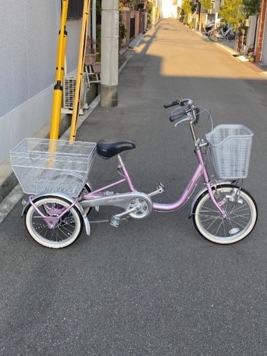 BRIDGESTONE ワゴン(三輪車) アルミフレーム 美品