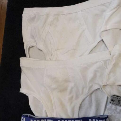 男の子白ブリーフボクサーパンツ (こうちゃん) 春日井の服 
