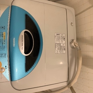 《決定済》TOSHIBA 2003年製　洗濯機　５キロ　すぐに引...