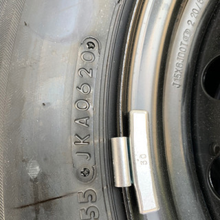 ハイエース新車外しタイヤ4本セット③（スチールホイール組）