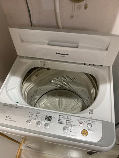 洗濯機 Panasonic 5kg ※現在引渡予定者有り