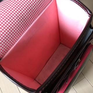 セイバン ランドセル 茶/サーモンピンク 美品