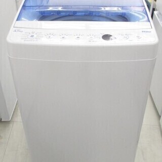 Haier 全自動洗濯機 JW-C45K 2018年製 中古 4...