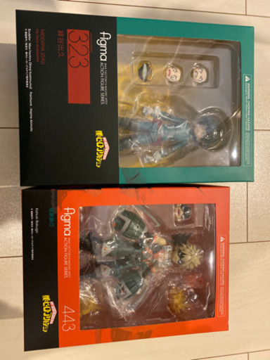 figma  緑谷出久と爆豪勝己　フィギュア