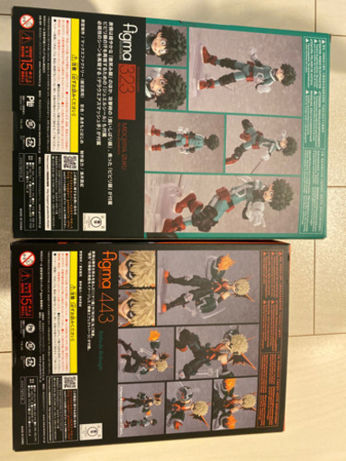 figma  緑谷出久と爆豪勝己　フィギュア