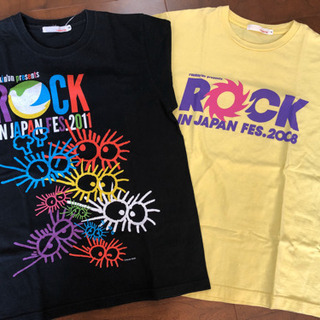 Rock in japan fes TシャツSサイズ２枚組