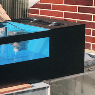 W600mm アクリル水槽 一体型なので台の上に載せるだけ OF対応