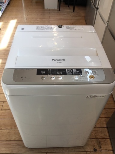 【安心6ヶ月保証付】Panasonic 全自動洗濯機 NA-F60B8 2015年製【ﾄﾚﾌｧｸ桶川店】
