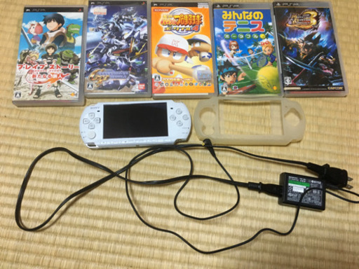 SONY PlayStationPortable PSP-3000＋ソフト5本
