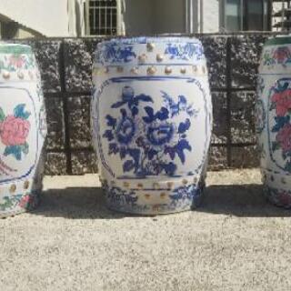 無料 陶器椅子 ガーデンスツール あおさん 向島のその他の中古あげます 譲ります ジモティーで不用品の処分