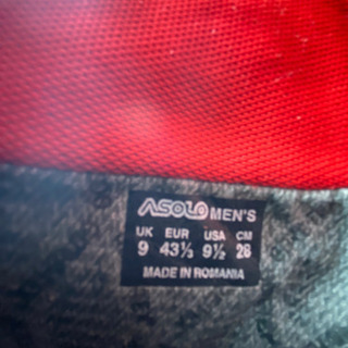 アゾロ オロエルゴアテックスjp28.0 EU43 1/3,US9 1/2