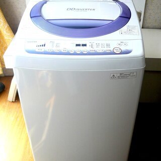 東芝全自動洗濯機AW-KS7D2中古2014年製7kg 整備動作確認品