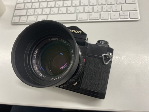 【完動品】Canon F-1(後期) ボディ \u0026 FD 50mm F1.4レンズ 一眼レフ フィルム一眼