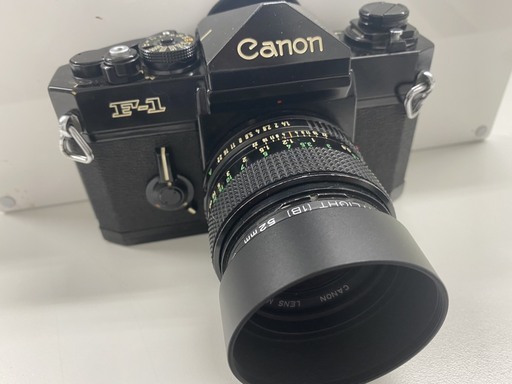 【完動品】Canon F-1(後期) ボディ \u0026 FD 50mm F1.4レンズ 一眼レフ フィルム一眼