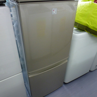2ドア冷蔵庫 137リットル 2014年製 シャープ SJ-PD14Y-N ￥17,800-