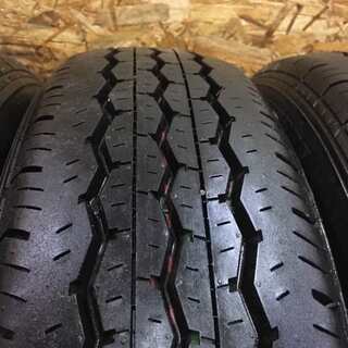 BS ECOPIA RD-613 195/80R15 107/105L LT 15インチ 夏タイヤ 4本 新車外し ハイエース キャラバン レジアス等 即決有　(VTE116) クレジットカード QR決済可能