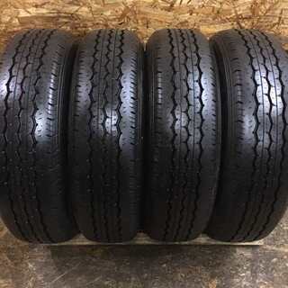 BS ECOPIA RD-613 195/80R15 107/105L LT 15インチ 夏タイヤ 4本 新車外し ハイエース キャラバン レジアス等 即決有　(VTE116) クレジットカード QR決済可能
