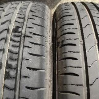 軽の人気サイズ🎵155/65R14 アルミセット 