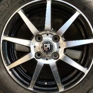 軽の人気サイズ🎵155/65R14 アルミセット 