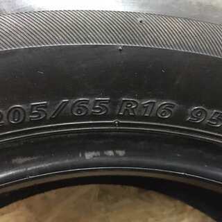 BS NEXTRY 205/65R16 16インチ 夏タイヤ 4本 2014年製 バリ溝 アルファード