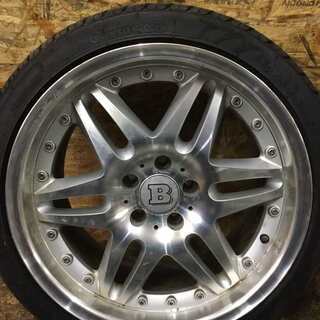 【NANKANG NS-20 265/35R18x2 235/40R18x2】夏タイヤ 4本【ブラバスタイプ 18インチ 8.5/9.5J5HPCD114.3+36/+37】　(VTG156) クレジットカード QR決済可能 NANKANG NS-20 265/35R18x2 235/40R18x2】夏タイヤ 4本【ブラバス