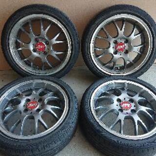 レイズ製セブリング ITC SPORT メッシュ 15インチ 5.5J off45 4穴 PCD100