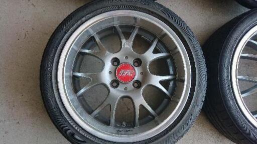 レイズ製セブリング ITC SPORT メッシュ 15インチ 5.5J off45 4穴 PCD100