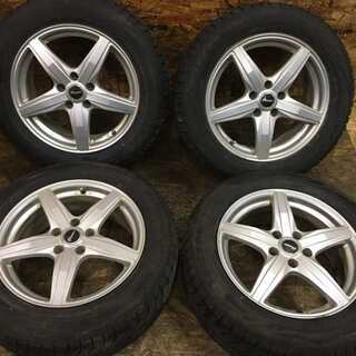 BS BLIZZAK VRX 215/60R17】スタッドレス 4本【TOPY SIVILLA TZ 社外 