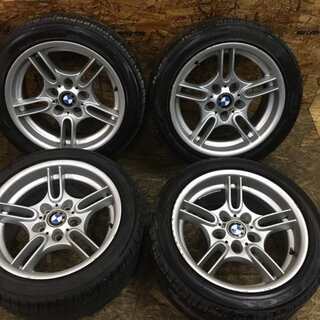 【YOKOHAMA ES300 235/45R17x2 255/40R17x2】夏タイヤ 4本【BWM 5シリーズ E39 Mスポーツ 純正 8/9J5HPCD120+20/+26】　(VTI131) クレジットカード QR決済可能