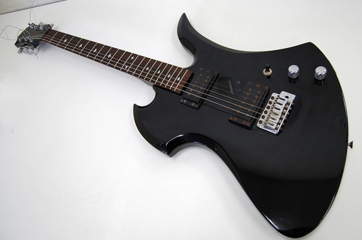 Samick エレキギター モッキンバード型 X JAPAN HIDE 変形ギター 黒/ブラック サミック 型番不明 ☆ PayPay(ペイペイ)決済可能 ☆ 札幌市 清田区 平岡
