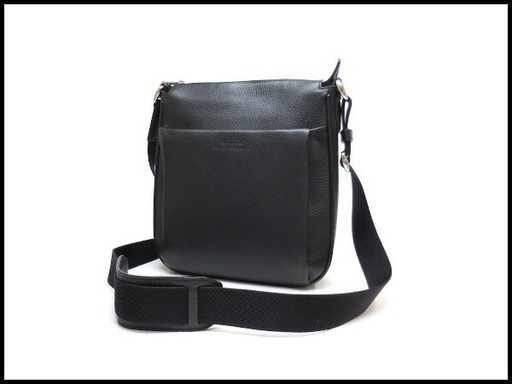 美品 BALLY バリー レザー ショルダーバッグ 黒 ブラック