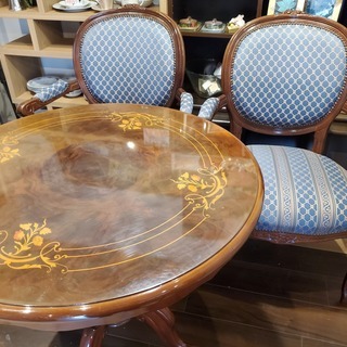 ■  引き取り限定 ■ アンティークテーブルセット ■