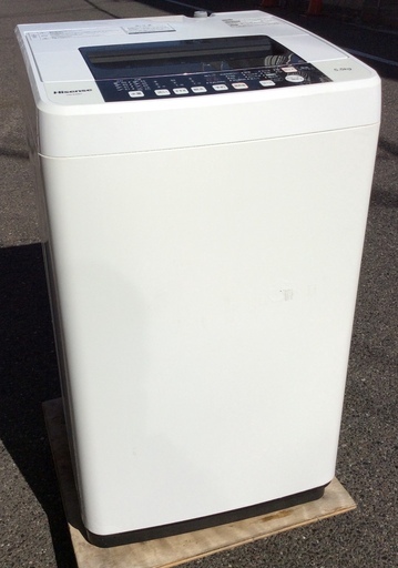 【RKGSE-255】特価！ハイセンス/Hisense/5.5kg洗濯機/HW-E5501//2016年製/当社より近隣無料配達OK！