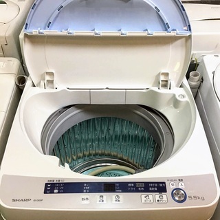 送料無料・設置無料サービス有り】洗濯機 SHARP ES-GE55P-A② 中古