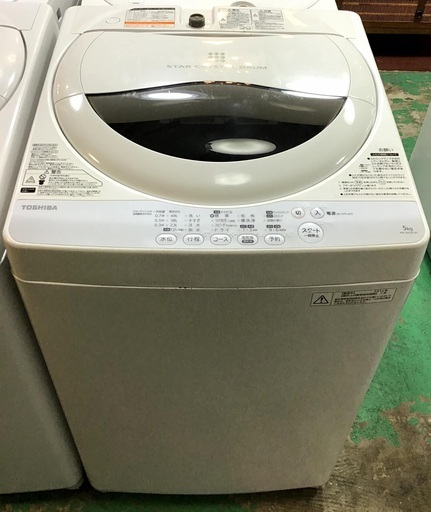 【送料無料・設置無料サービス有り】洗濯機 TOSHIBA AW-50GM 中古