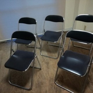 値下げしました　会議用椅子　5脚+おまけ2脚　合計7脚　