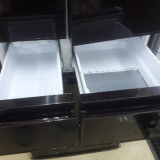 激安！！ガラストップ大型冷蔵庫！！大人気のブラウン入荷！565L 愛知