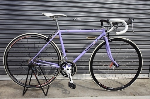 人気の【パナモリ】オーダー車【Panasonic】パナソニック Les Maillots E Order チェーン・バーテープ・ワイヤー類新品交換済み