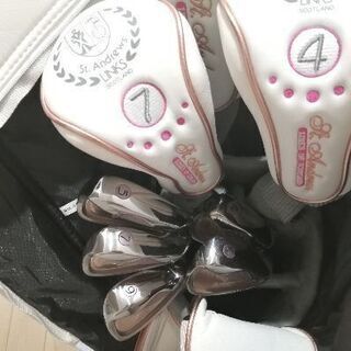 ゴルフクラブセット+キャディバッグ(レディース)