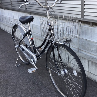 ＜良品＞ブリヂストン・アルベルト・シングルスター 27インチ自転車 内装3段変速 一発二錠鍵。