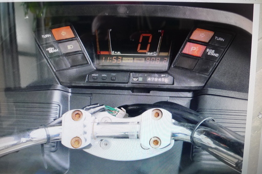①ホンダ　フュージョンX　MF02-200~セキュリティ付き　ノーマル　リヤーBOX　完動美車
