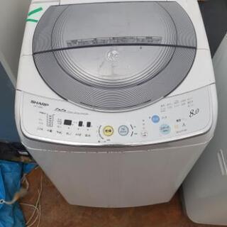 電気洗濯乾燥機 SHARP ES-TG84V-S