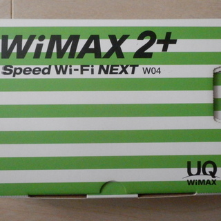  WiMAX2+ Speed Wi-Fi NEXT W04 ＋O...