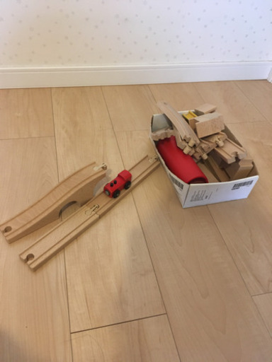 Ikea電車おもちゃ木 ビューネ君 京成大久保のおもちゃ 乗り物 ミニチュア の中古あげます 譲ります ジモティーで不用品の処分