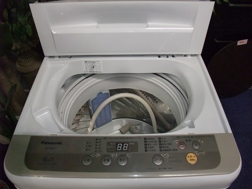 ■R2095) Panasonic パナソニック 全自動洗濯機 洗濯容量6.0㎏ 2018年製! 洗濯機 店頭取引大歓迎♪ 2
