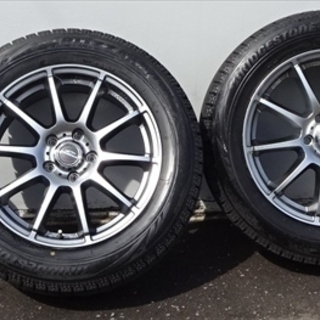 スタッドレスタイヤ　ブリジストンブリザックVRX 215/60R17 ＋アルミホイール　窒素ガス封入